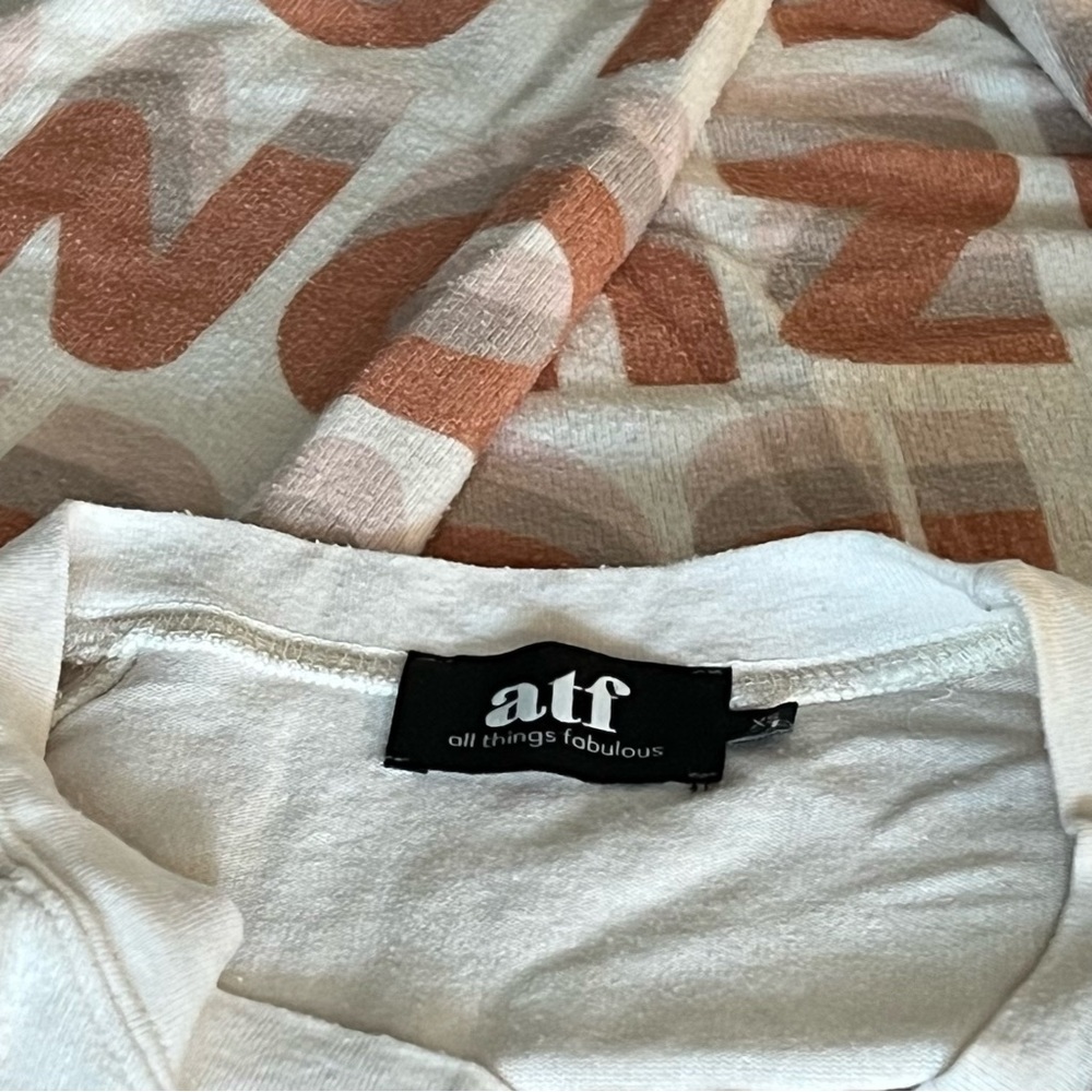 Atf All Things Fabulous “Lazy Bones”Printed Jogge… - image 2